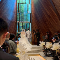 木のモダンスタイルのチャペル