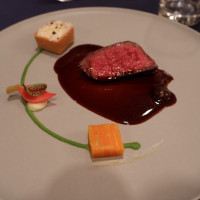 エクラの料理の一部でフィレ肉です。柔らかくて美味しかったです