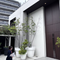 挙式場の扉前