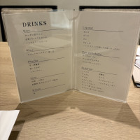 ドリンクメニュー