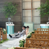 チャペルで撮影した写真です。