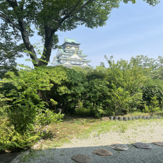 待合の庭園の写真です