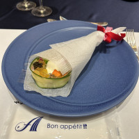 ブーケに見立てた前菜