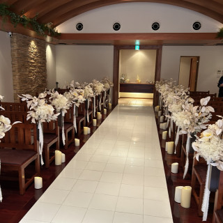 新郎新婦目線の挙式会場