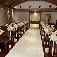 新郎新婦目線の挙式会場