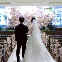 結婚式の時期が3月だったので桜に