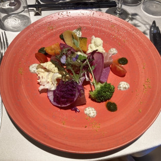 前菜から、盛り付けもとても綺麗で味もどれも美味しかったです