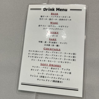 ドリンクメニューが豊富