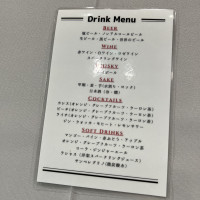 ドリンクメニューが豊富