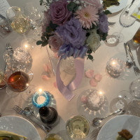 イメージぴったりの装花！
