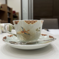 打ち合わせ時のコーヒー
明治記念館の非売品
