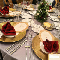 テーブルコーディネート
装花は日比谷花壇さんに依頼