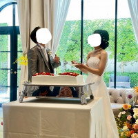 ガーデンが見えるようになっています。