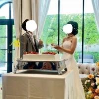 ガーデンが見えるようになっています。