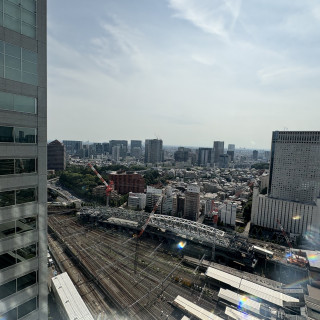 披露宴会場からの景色