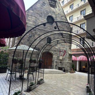 チャペル前通路