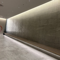 クラシックチャペル　会場前の滝
