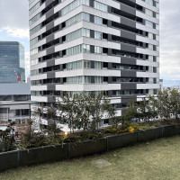 挙式後アフターパーティー、テラス景色