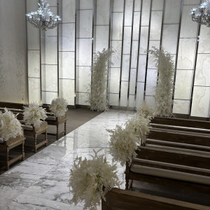 チャペル|759625さんの小さな結婚式 大阪ハービスENT店の写真(2528809)