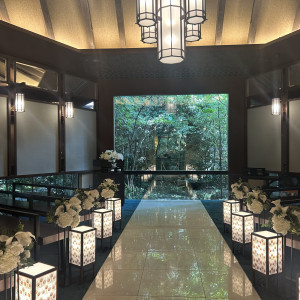 チャペル内|759635さんのアカガネリゾート京都東山（AKAGANE RESORT KYOTO HIGASHIYAMA）の写真(2482135)