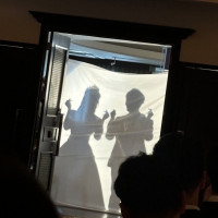 シルエット入場