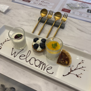 フェア welcomeスイーツ|759681さんのアーセンティア迎賓館（浜松）/テイクアンドギヴ・ニーズウェディングの写真(2482327)