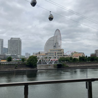 会場から見える景色