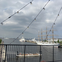 会場からの景色