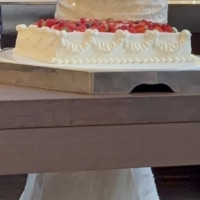 ウエディングケーキは最低限のランク。豪華なケーキも選択可能