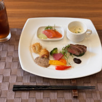見学時の試食ワンプレート