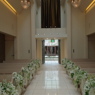 チャペル 壇上からの景色