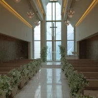 チャペル 入口からの景色