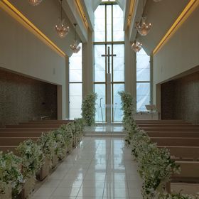 チャペル 入口からの景色