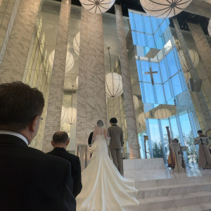 どの席からも見やすい♪|759806さんのノートルダム大阪ONE/FIVESTAR WEDDINGの写真(2483317)