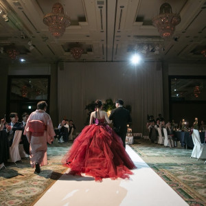 お色直し|759832さんの水戸プラザホテルの写真(2483518)