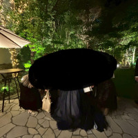 披露宴終了後のガーデン