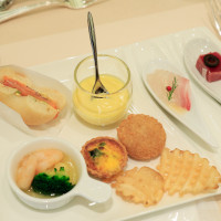 前菜のビュッフェ