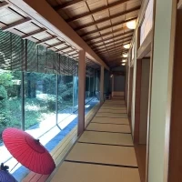 披露宴会場の廊下