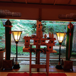 挙式会場　当日の様子|759940さんの有栖川清水の写真(2484126)