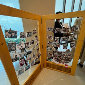 受付近くウェルカムスペース|759941さんのアルカンシエル luxe mariage 名古屋（アルカンシエルグループ）の写真(2484136)