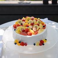 見た目も味も大満足のケーキでした。