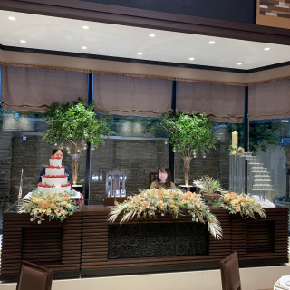 バリをモチーフにした披露宴会場
