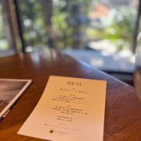 試食のメニュー。
