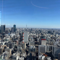 披露宴会場からの景色。