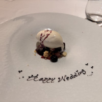 成約特典の、ホテル内レストランでのディナー