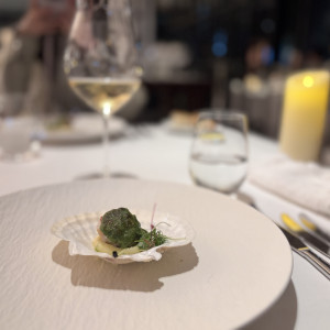 成約特典の、ホテル内レストランでのディナー|760032さんのハイアット リージェンシー 横浜の写真(2604974)