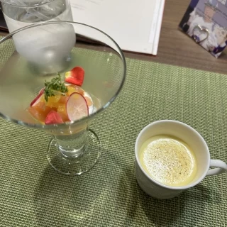 試食の前菜です。