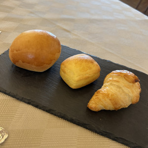 3種類の焼きたてパン|760054さんのマリエール山手(Marriyell YAMATE)の写真(2499734)