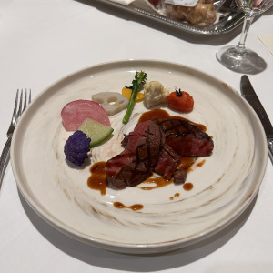 試食のお料理
お野菜が色とりどりで可愛いです|760132さんのLe chic unjour（ラシックアンジュール）の写真(2491277)
