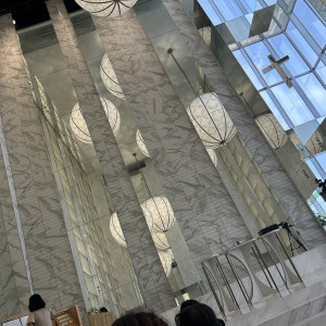 挙式会場正面|760137さんのノートルダム大阪ONE/FIVESTAR WEDDINGの写真(2484512)